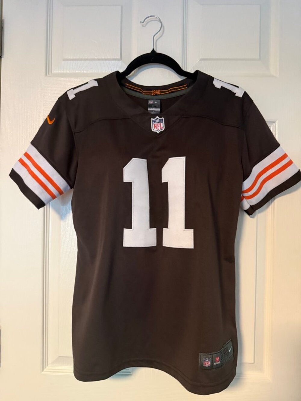 Nike Browns Donovan Peoples-Jones #11 Women's Jersey L